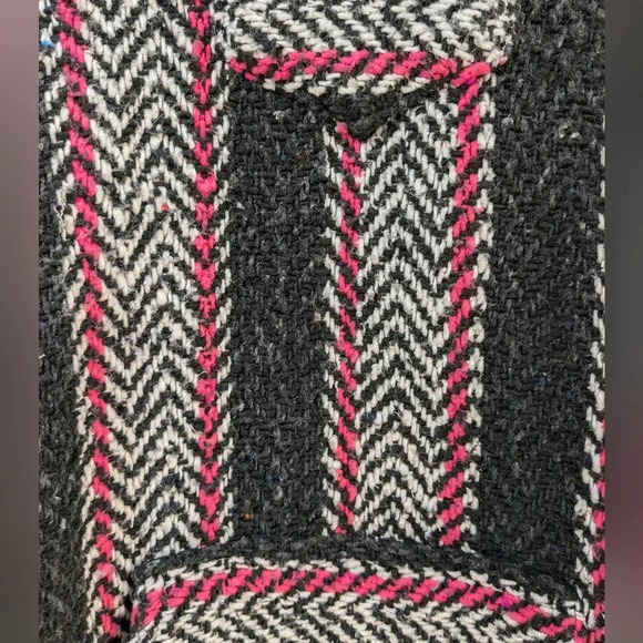 Baja Joe's hoodie , black/white/pink , size S - Picture 2 of 8